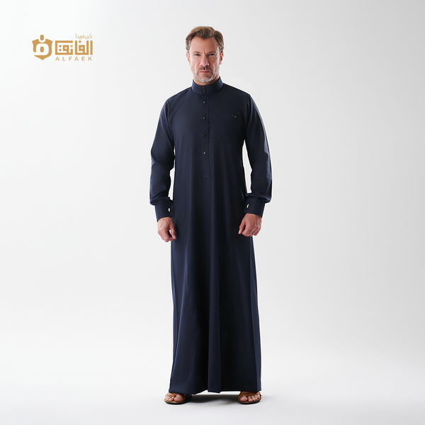 م 813 | ثوب الفائق الراقي - كحلي