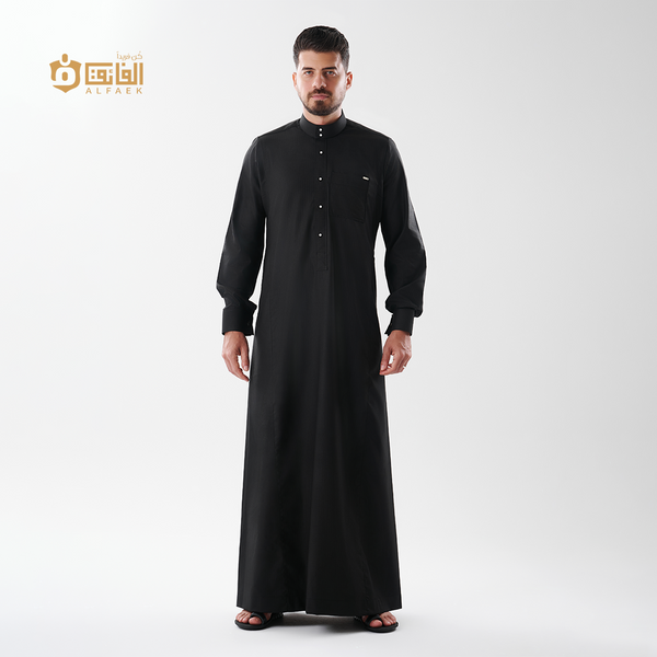 م 813 | ثوب الفائق الراقي - اسود